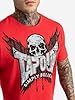 Tapout Men's Creston T-Shirt, Red/Black/Silver, S #5