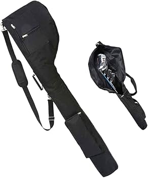 Amazon | 軽量 ゴルフ クラブケース ゴルフケース 練習用 大容量 7本