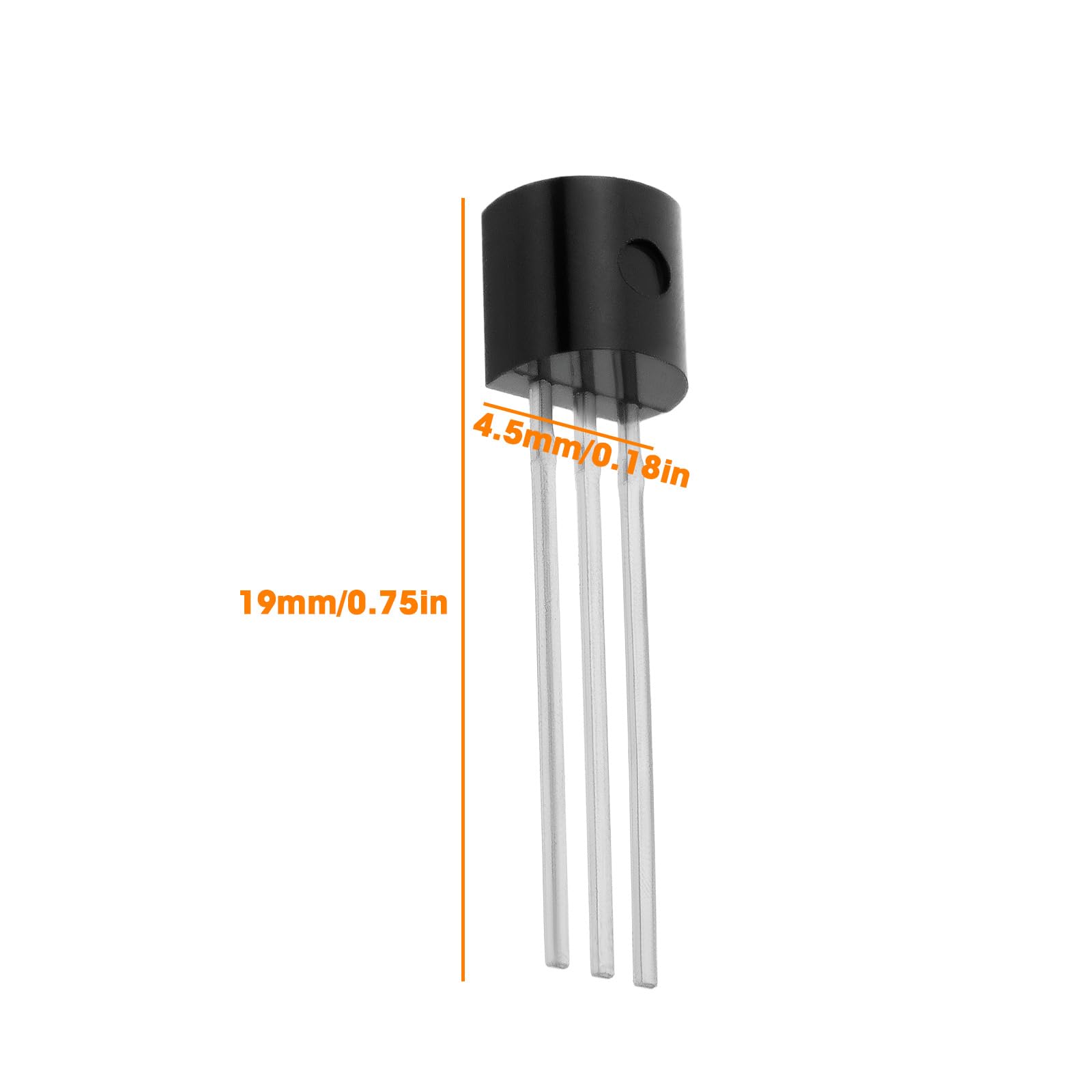 The Lord of the Tools 10 Pezzi J201 50mA 40V JFET Transistor A Canale N TO-92 Per Circuiti Di Amplificazione Audio Ad Alta Impedenza Di Ingresso