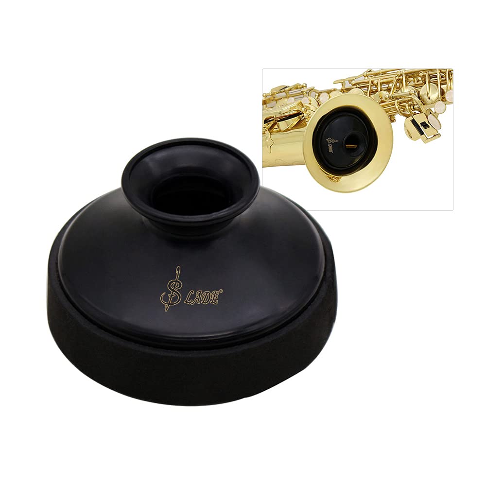 Honsto Light-weight ABS Mute Silencer for Alto Saxophone Sax