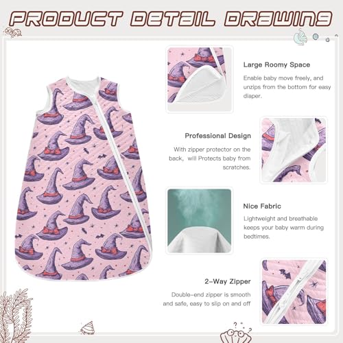 Image of vvfelixl Bright Funny Dinosaurs Baby Sleeping Bag Sleep Sack,Baby Wearable Blanket Sleep Suit for 0-6 Months