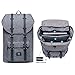 KAUKKO Laptop-Rucksack, funktionelle Outdoor-Tasche für Reisen & Camping, Studentenrucksack für Studenten, Grau Jnl-d2-09, one size, Tagesrucksack