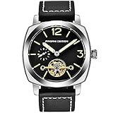 Pagani Design Herren-Armbanduhr: PD2769 Automatik-Aufzug, mechanisches Uhrwerk, vollständig entwickelt von Pagani Design, übergroßes Zifferblatt, ca. 45 mm, Dicke 17,6 mm, Laufrad, hohles Zifferblatt