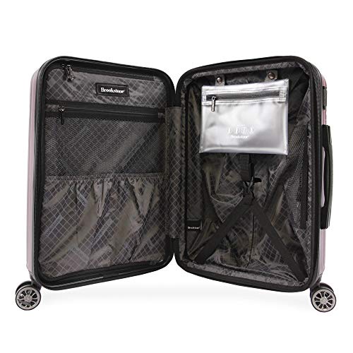 Nelson Spinner Suitcase, Plum, Carry-On3