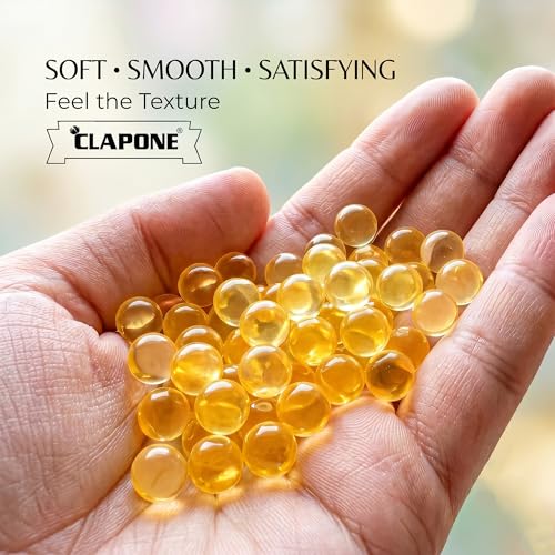 Image of Gel Balls 7-8mm Water Bullets for Blaster Gun, High Absorbent Water Beads Ammo, Non-Toxic Gel Blaster Refill Balls for Shooting Practice, Decoration & Play (Orange, 10000 Pcs)