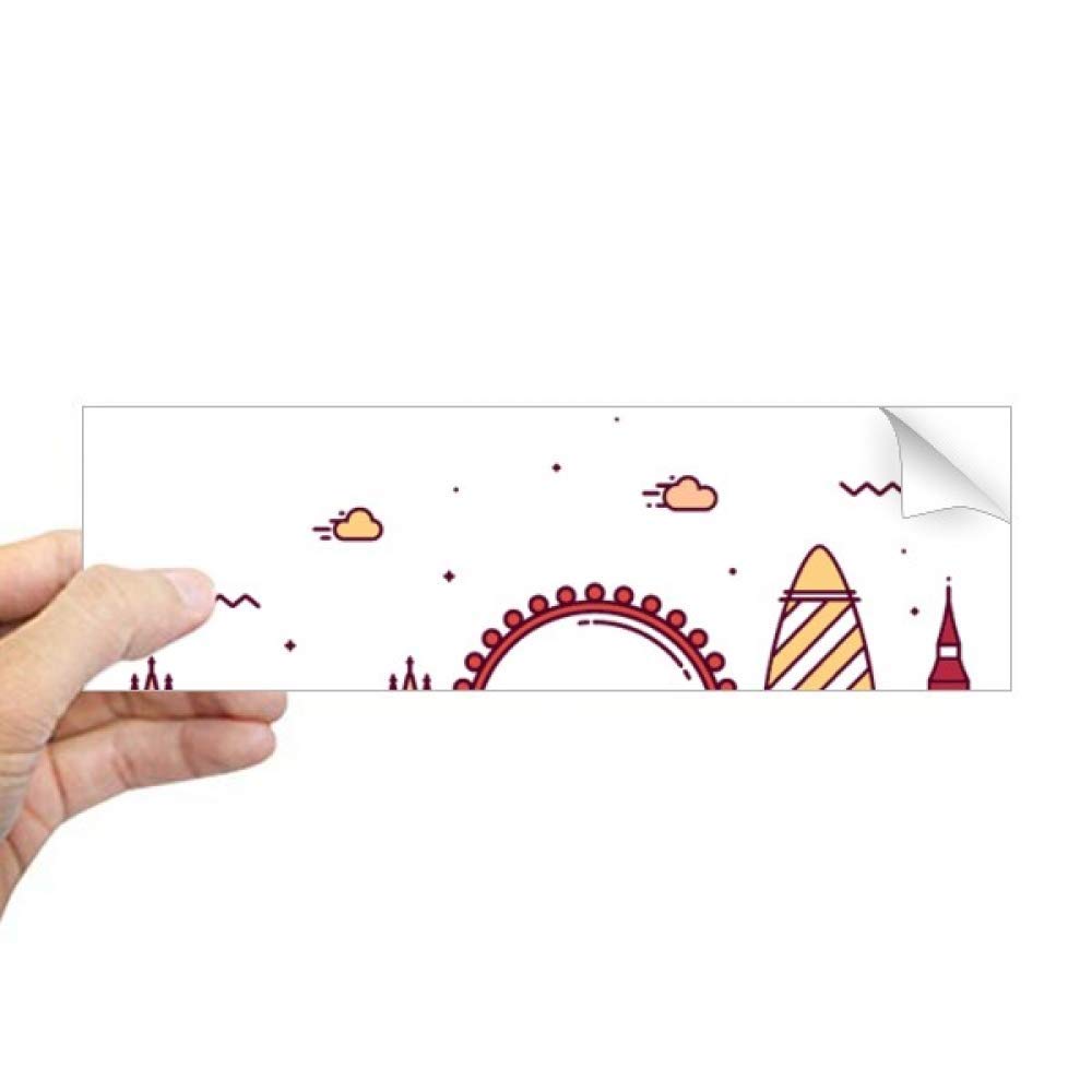 Autocollant rectangulaire pour fenêtre pour personnaliser vos vitres Londres
