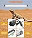 MouMouPurr T5 UVB Reptile Light Fixture Combo Kit - 24W 10.0 UVB Bulb & Hood, 22