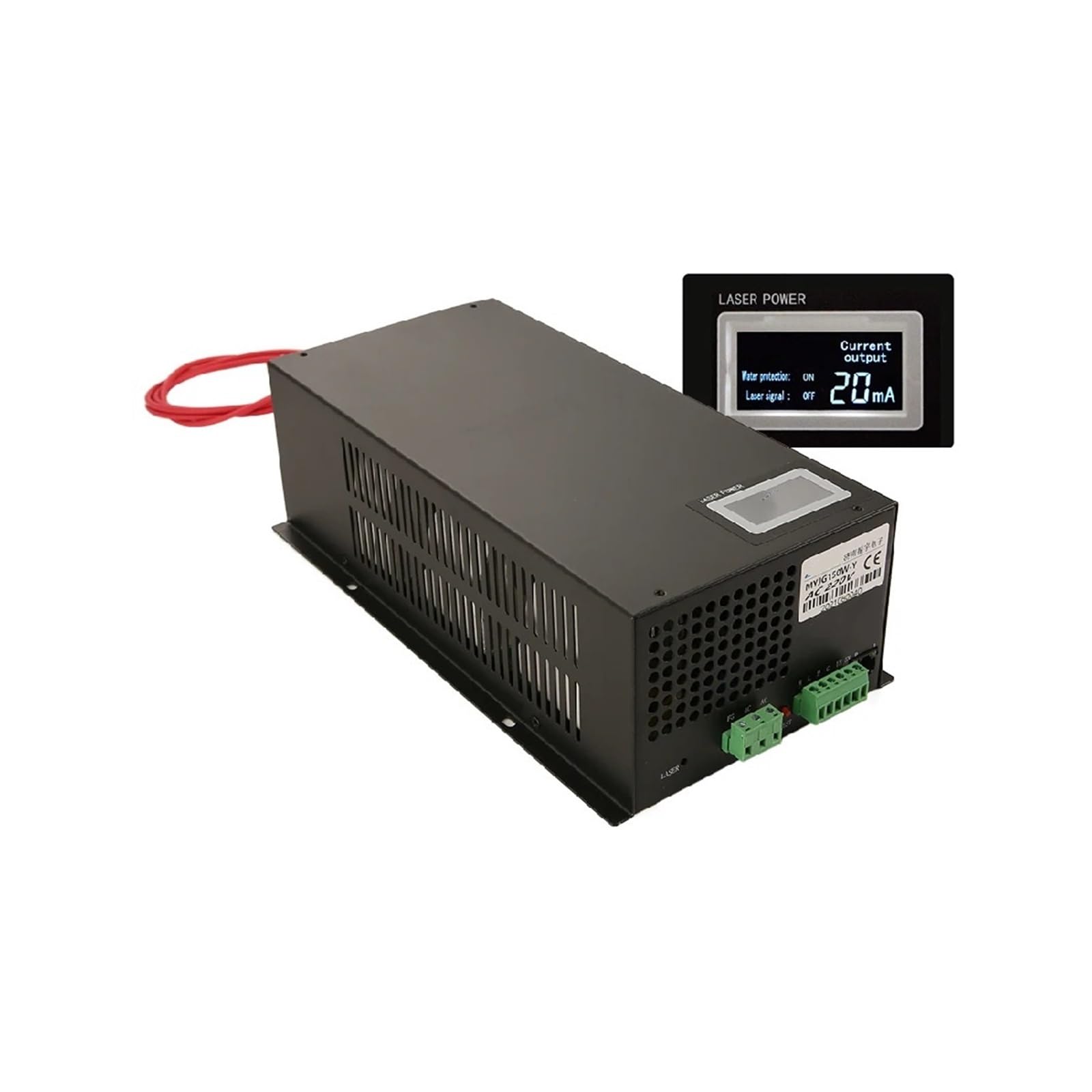 BRODEFUP 150W Power Supply Source MYJG-150W 110/220V With Display Screen(110V)