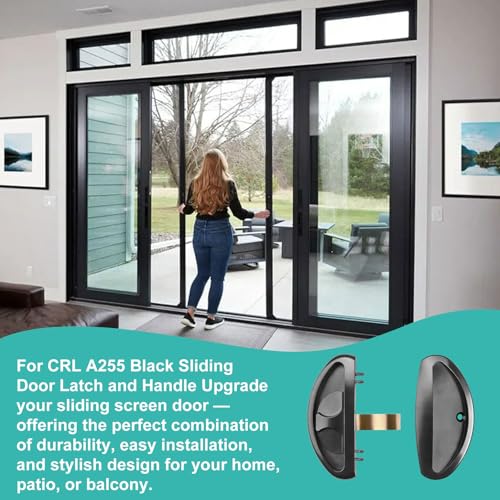A255 Sliding Screen Door Handle Latch Replacement for Patio/Balcony Doors by VCXBVD - Used condition - Image 6