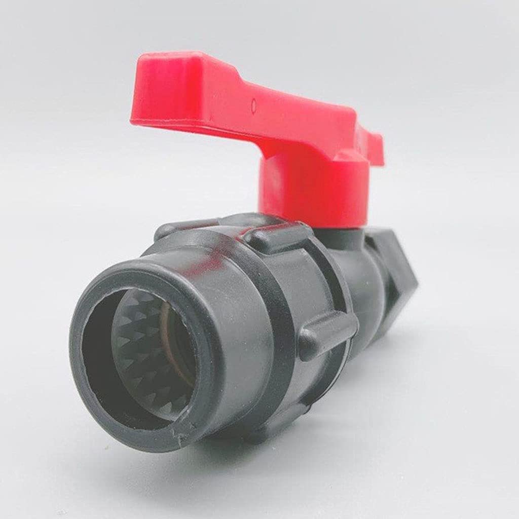 Robinet à boisseau sphérique en laiton, Raccord rapide for vanne à boisseau sphérique en plastique, 20/25/32/40/50 mm (1/2", 3/4", 1" et 1-1/2"), 1 pièce(Blue,DN40)