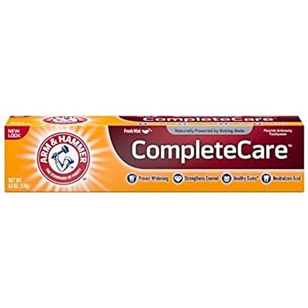Amazon.com: Arm & Hammer Complete Care Toothpaste, Fresh Mint, Whole ...