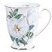 Royal Fine Bone China Coffee Mug Assorted colors Tea Cup 11 oz (1, white)