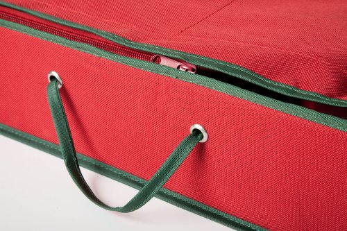 Honey-Can-Do-SFT-01598-Wrapping-Paper-and-Bow-Storage-Organizer-Holiday-RedLarge