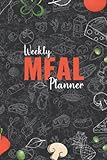 Weekly Meal Planner: Grocery List Notepad to Track and Plan Your Meals Weekly