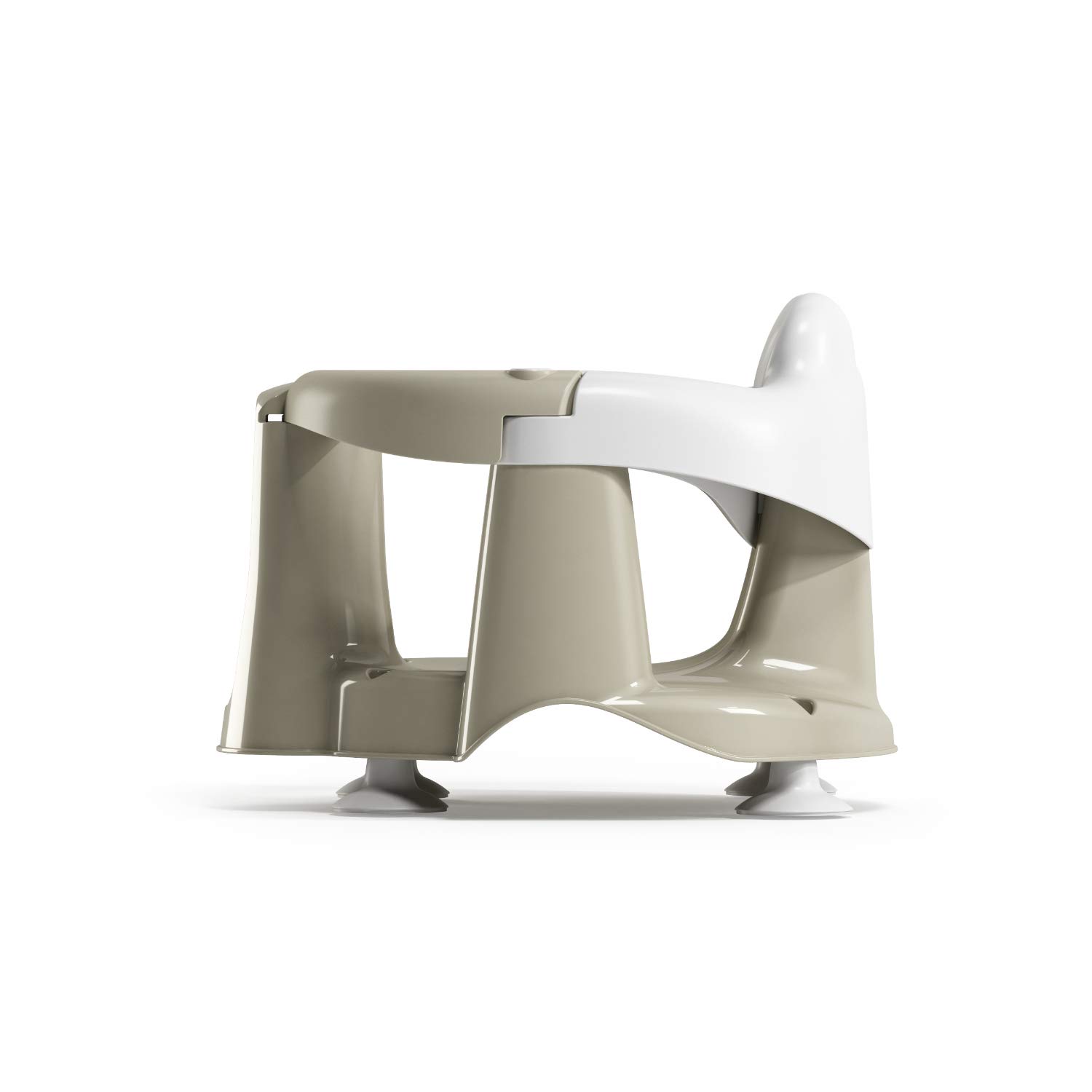 OKBABY Crab - Asiento de baño para el interior de la bañera - para bebés de 6 a 15 meses (13 kg) - Gris