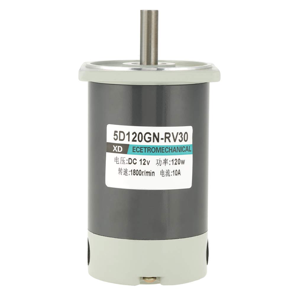 Motor de Engranaje Helicoidal CC de 120 W con Autobloqueo (12V)