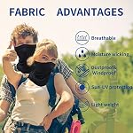 SHEVERCH 2 pack Neck Gaiter Mask Sun UV Protection for Men Women - Image 2
