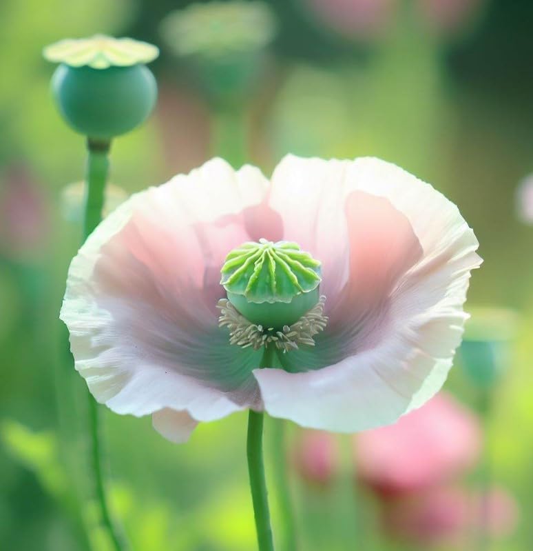 Papaver somniferum (Breadseed Poppy) Flower Seeds, Round Seeds Used in Baking, Cooking, and as a Topping for Bread, Bagels, and Pastries, Seeds by MySeeds.Co, You Choose The Amount (1/4 LB)