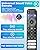 Voice Remote Replacement Compatible with TCL Google TV Remote, for QM8 QM7 Q7 Q6 Q5 S5 S4 S3 Series 4K UHD HDR LED QLED QD-Mini LED Full-HD Smart TVs (Not Applicable to Roku TVs)