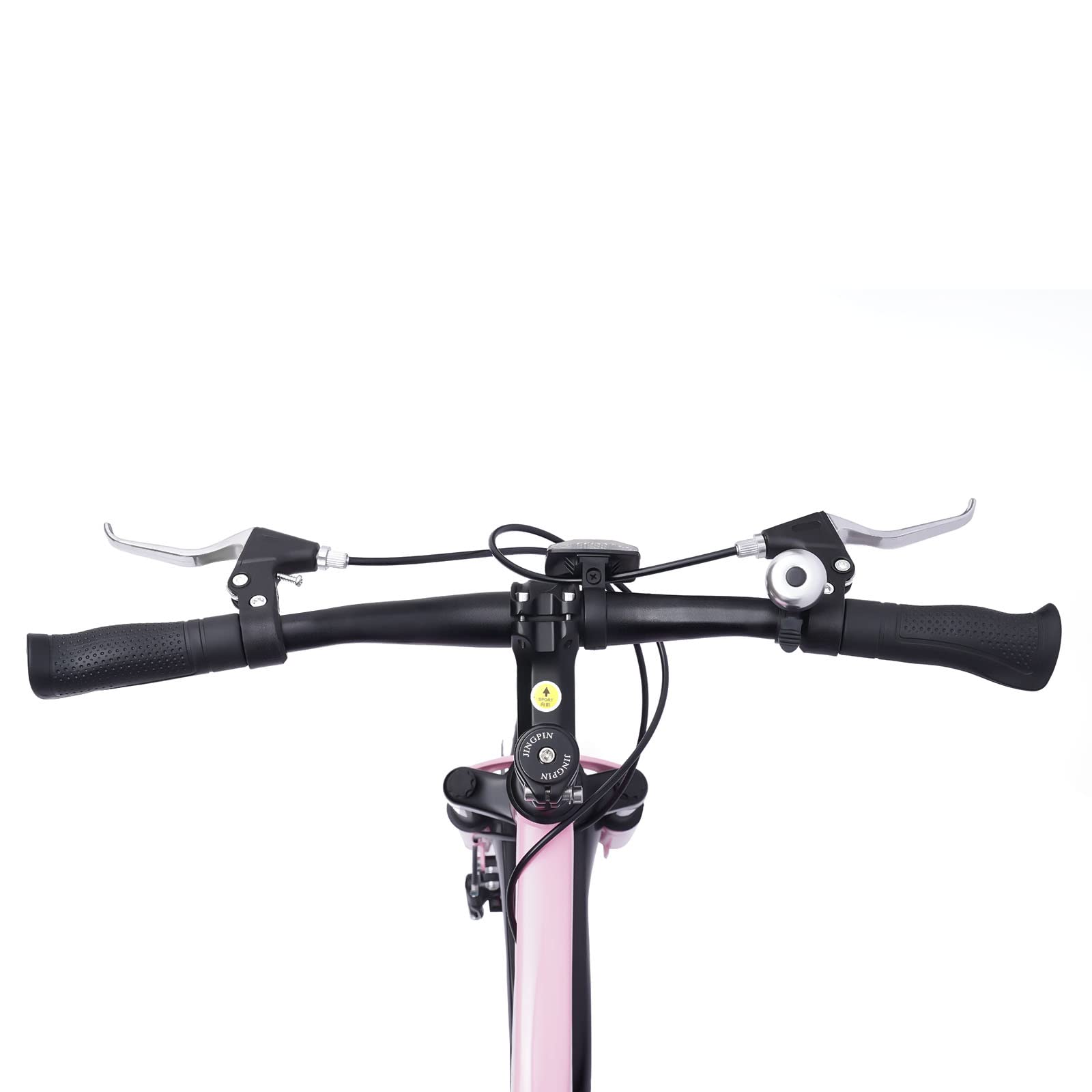 Bicicletta per bambini, 18 pollici, Mountain Bike Rosa per Bambini, Sedile Regolabile