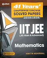 41 Years Chapterwise Topicwise Solved Papers (2019-1979) IIT JEE Mathematics 9313196972 Book Cover