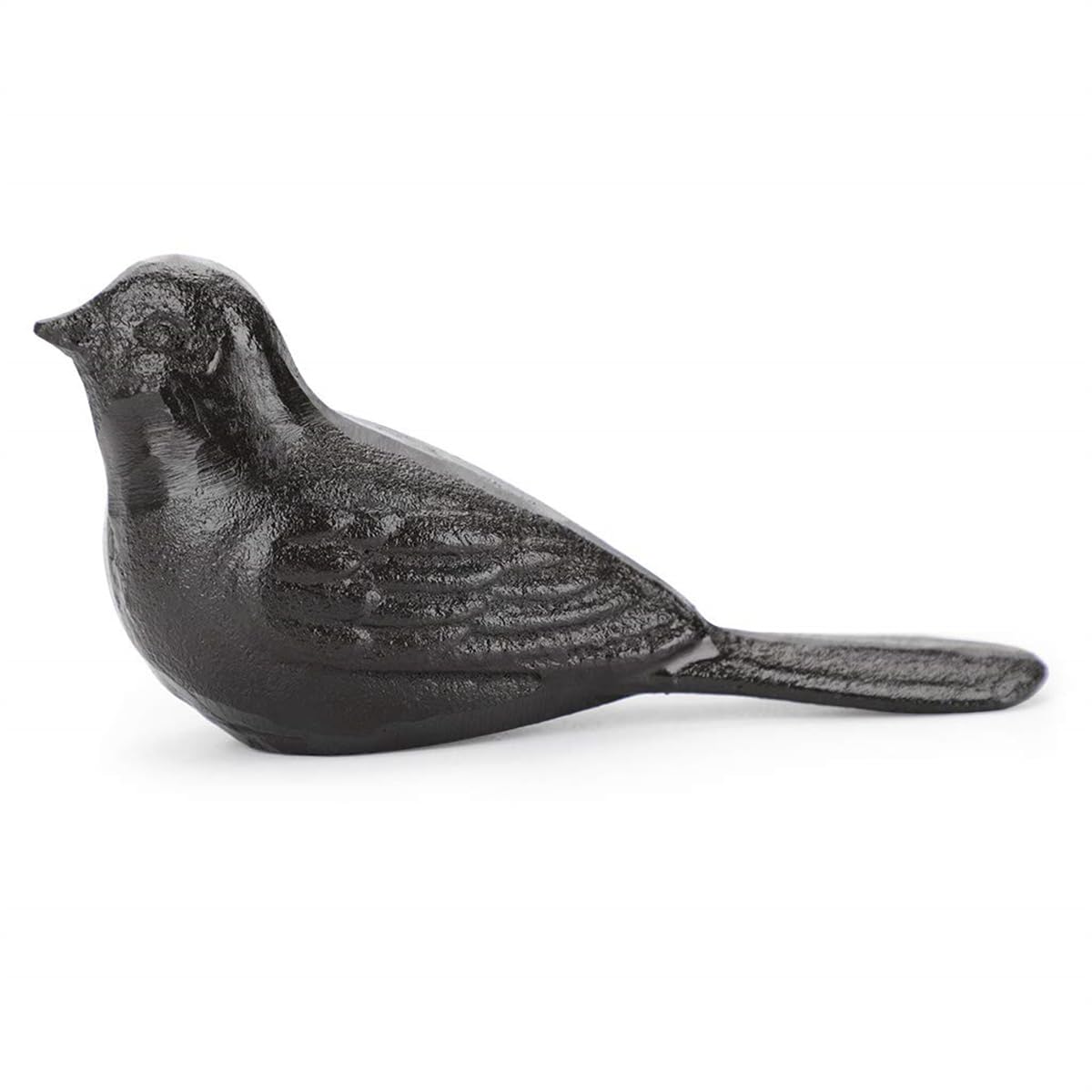 TERRIFI Iron Decorative Bird Door Stop, Door Stopper Wedge to Stop Your Bedroom, Bath and Exterior Doors, Cute Bird Door Stopper Wedge Heavy Duty Doorstop for Decorative Floor