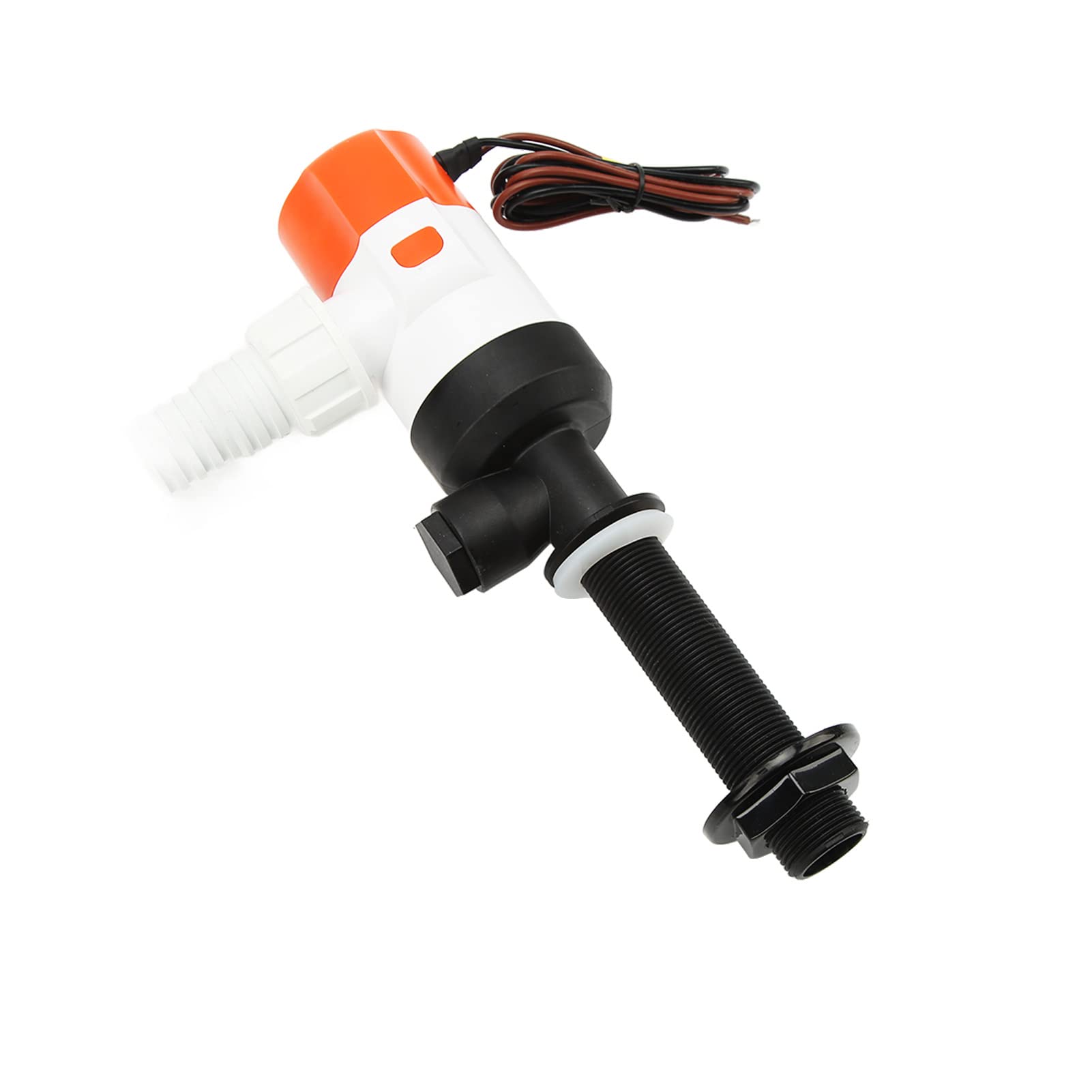 Pompe D'aération de Vivier DC 12 V, Aérateur Submersible SFBP1 G1100 13C 1100 GPH avec Arbre en Acier Inoxydable, pour Bateaux, Yachts de Pêche, Réservoirs de Vivier
