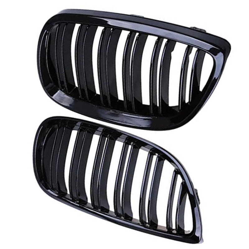 Grille de calandre pour E92 E93 finition noir brillant, design double ligne exclusif