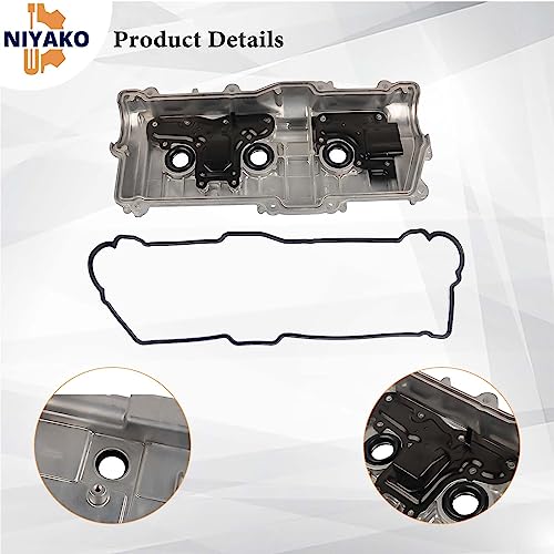Image of Right Engine Valve Cover with Gasket Replacement# 11201-62040 264-977 Fit 1995-2004 Tacoma 4Runner T100 Tundra 3.4L