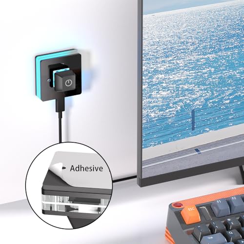 Image of PC Power Button, Desktop External PC Power Supply Switch for Computer Motherboard