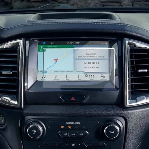 Verre trempé pour GPS Ford Ranger 2019-2021 protection écran