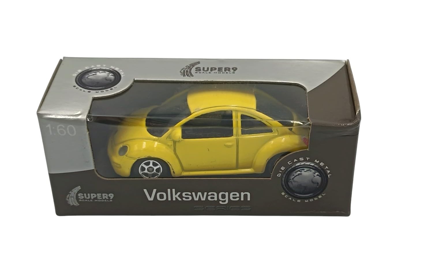 OPO 10 - Voiture Miniature Compatible avec Volkswagen New Beetle échelle 1:64 3 inches 7,5cm Welly SUP101