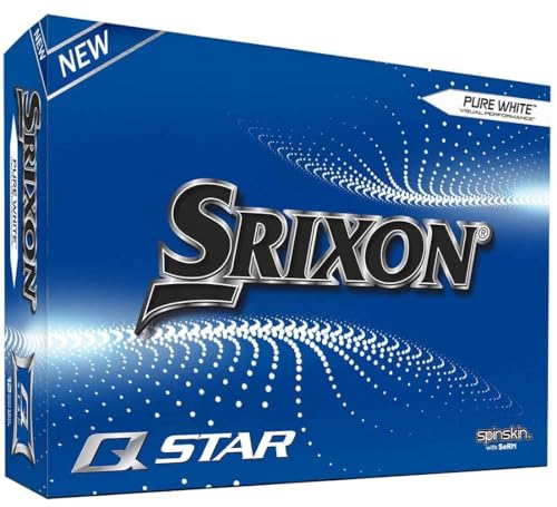 Srixon Q-Star Golf Balls, Q-Star 6, White