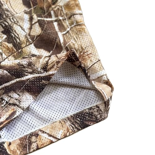 Men's Camo Mesh Graphic Print Athletic Casual Cargo Workout Cool Shorts Gym Basketball Running Shorts3