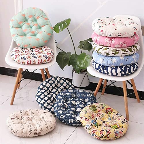 Xmayods Soft Round Chair Cushions Indoor/Outdoor Pad Garden Patio Home Kitchen Office Seat Cushion Floor Pillows Cushion For Furniture Seat Pads (Color : #6, Size : 30Cmx30Cm) #TOP2