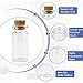 Imagen de Kleemeiero 33PZS Mini Botella Cristal Pequeña 3ML Frascos con Tapa de Corcho Botes Herméticos de Vidrio con Tapones para Decoración Manualidades Regalos