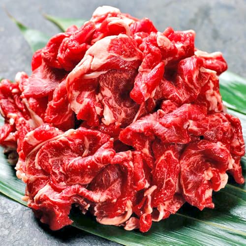 [3か月 定期便]北海道産 星空の黒牛 切り落とし 約1kg(500g×2) 牛肉