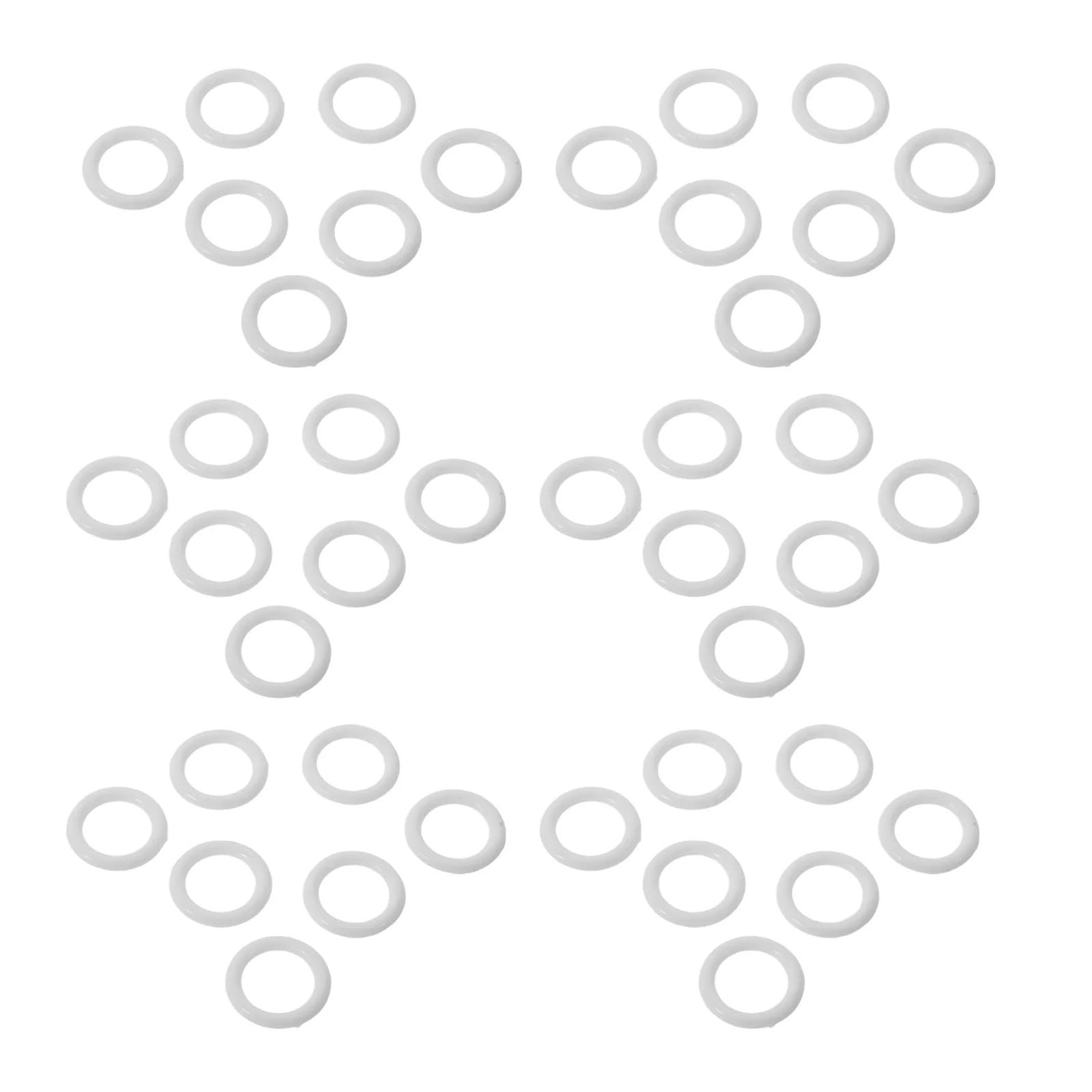Curtain Grommets 200Pcs Curtain Grommets Plastic Fasteners White Round Eyelets for Window Drapery Noise Reducing for Curtains Drape