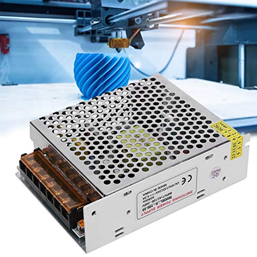 Image of AC to DC Converter, Aluminum Alloy Switch Power Supply Driver Adapter, DC24V LED Screen Strip Light 3D Printer Power Supply(S-100-24(24V /4.2A /100W)AC100-240V)