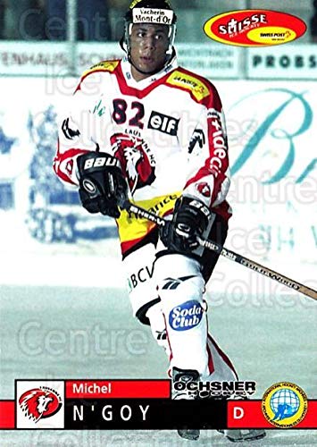 (CI) Michael N'Goy Hockey Card 2002-03 Swiss Ice Hockey Cards 195 Michael N'Goy