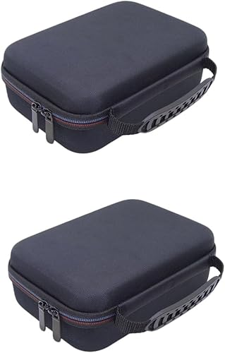 FOMIYES 2pcs Hair Clipper Storage Bag Hard Razor Case Travel Razor Case Travel Razor Holder Portable Shaver Case Shaver Storage Case Safety Razor