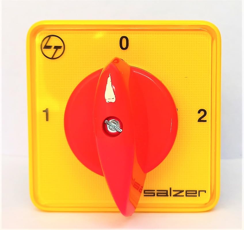 Salzer(L&T) 61152 32A 2Pole 2Way S32 32A Cam Operated Rotary Switch