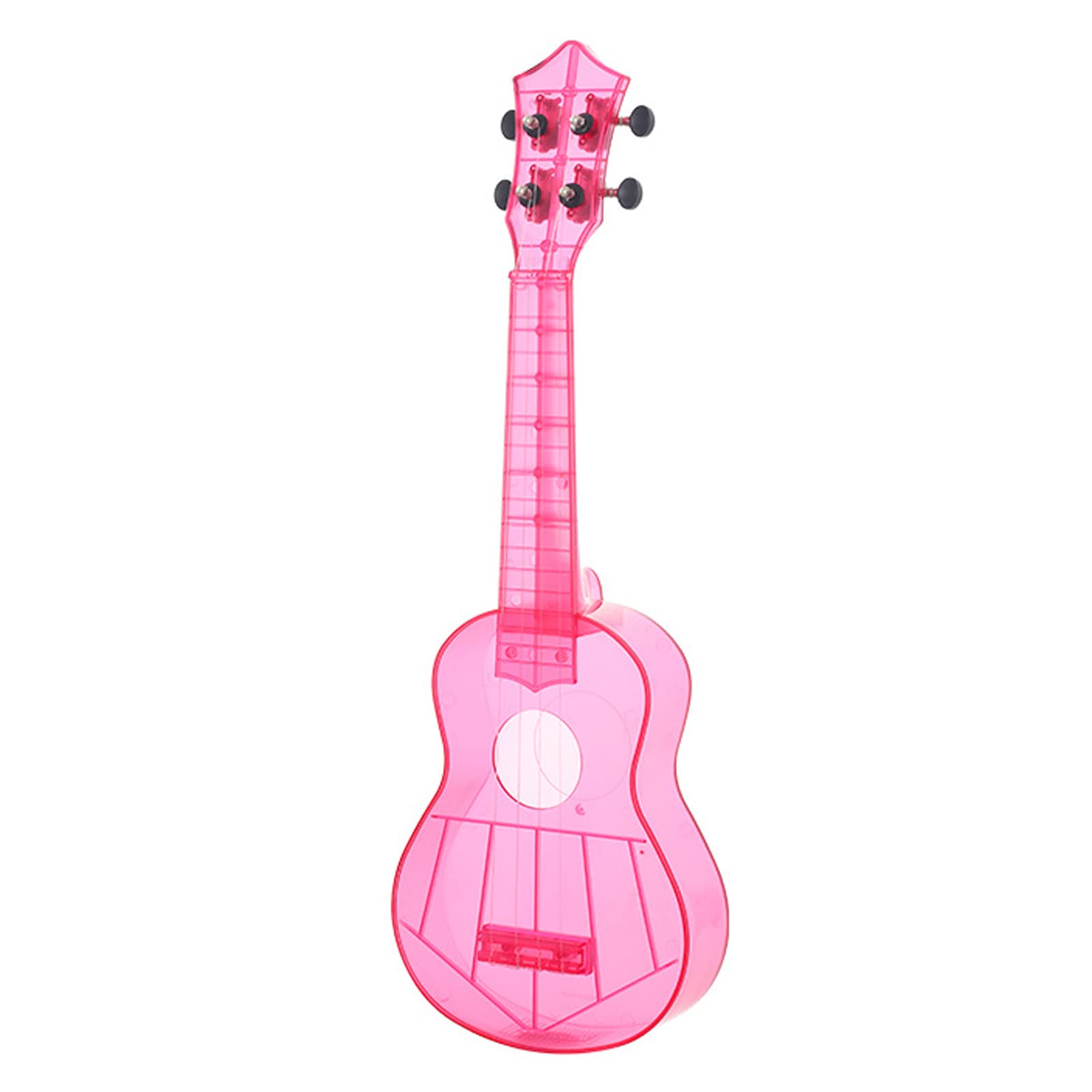 Ukulele 21-calowe, przezroczyste 4-strunowe instrumenty muzyczne, ukulele, mała gitara dla dorosłych, dzieci i początkujących