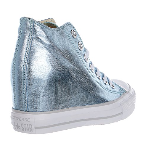 chuck taylor all star plaid lux wedge