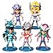 HAOBU 5pcs 10cm Anime Saint Seiya Caballeros de la Figura del Zodiaco Modelo Muñecas