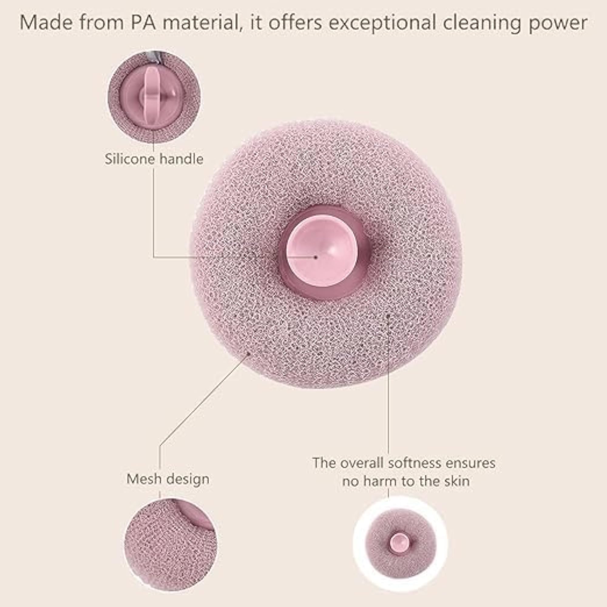 Exfoliating Sponge Shower Bath Loofah for Women and Men