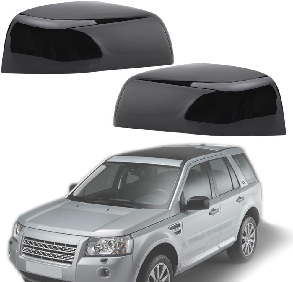 Car Mirror Covers For Freelander 2 2010-2015, Side Wing Rear View Mirror Cover