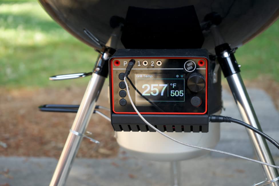 Venom Fan-Powered Temperature Controller with Wi-Fi Bluetooth and App Control for Weber Kettle Grills