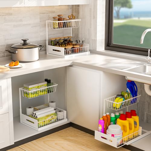 Xunaxi USO-WHITE1 Under Sink Organizer thumb #4