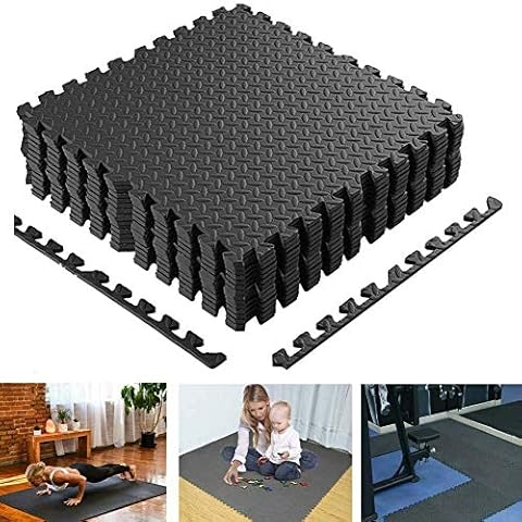 Esterilla Fitness Puzzle para Suelos de Gimnasio Cover